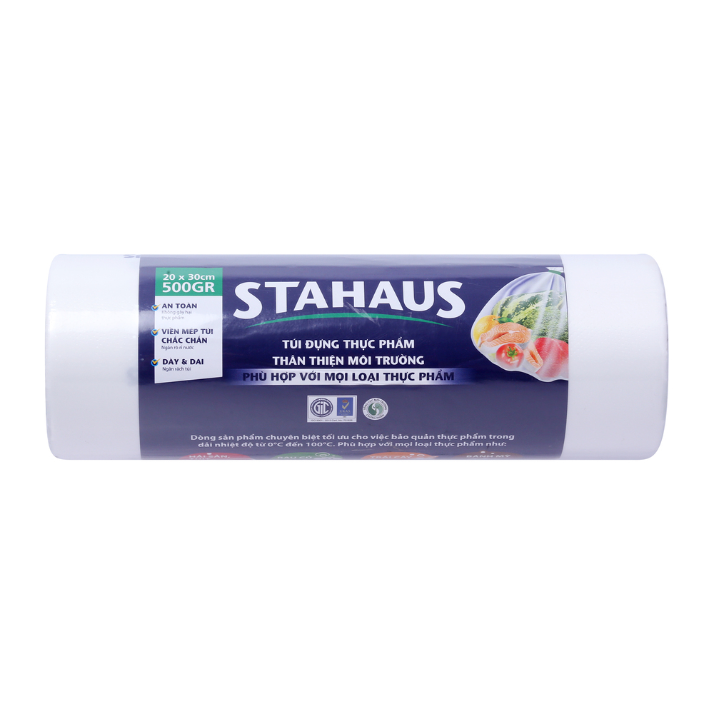 Túi Thực Phẩm Green Eco Tự Hủy Sinh Học Stahaus 2030Cm 500G
