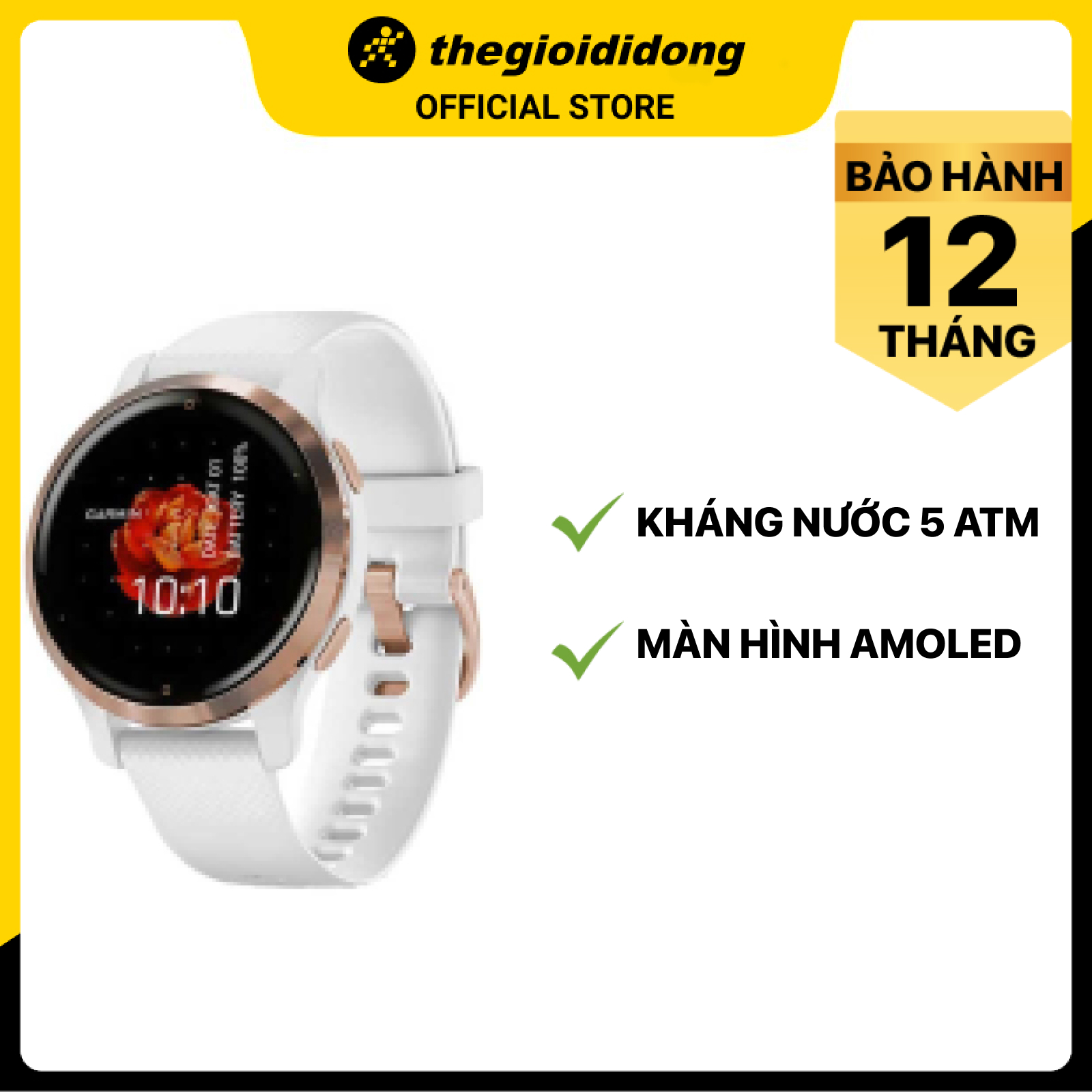 Đồng hồ thông minh Garmin Venu 2s dây silicone - Hàng chính hãng