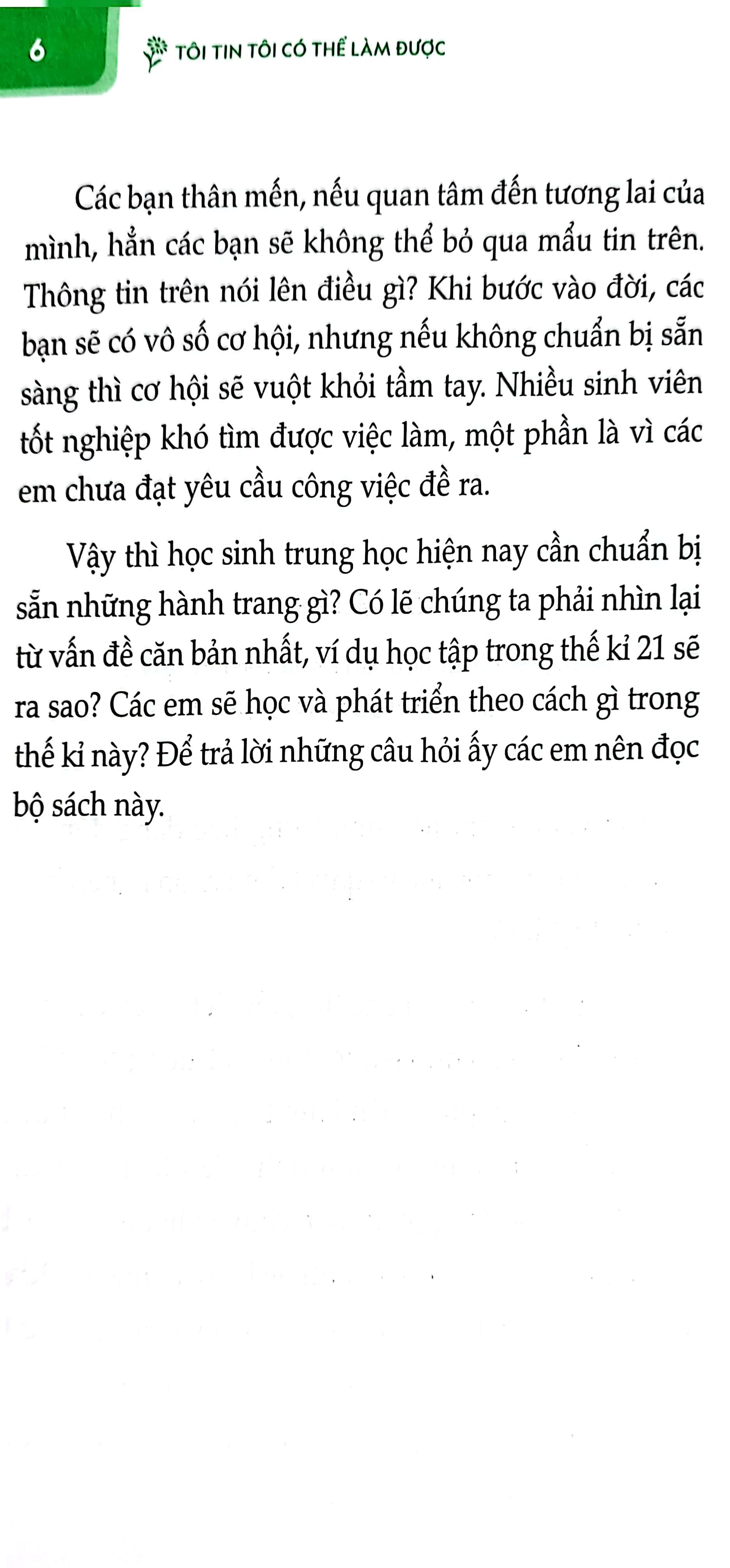 Sách Tôi Tin Tôi Có Thể Làm Được: Học Cách Ứng Xử (Tái Bản 2020)