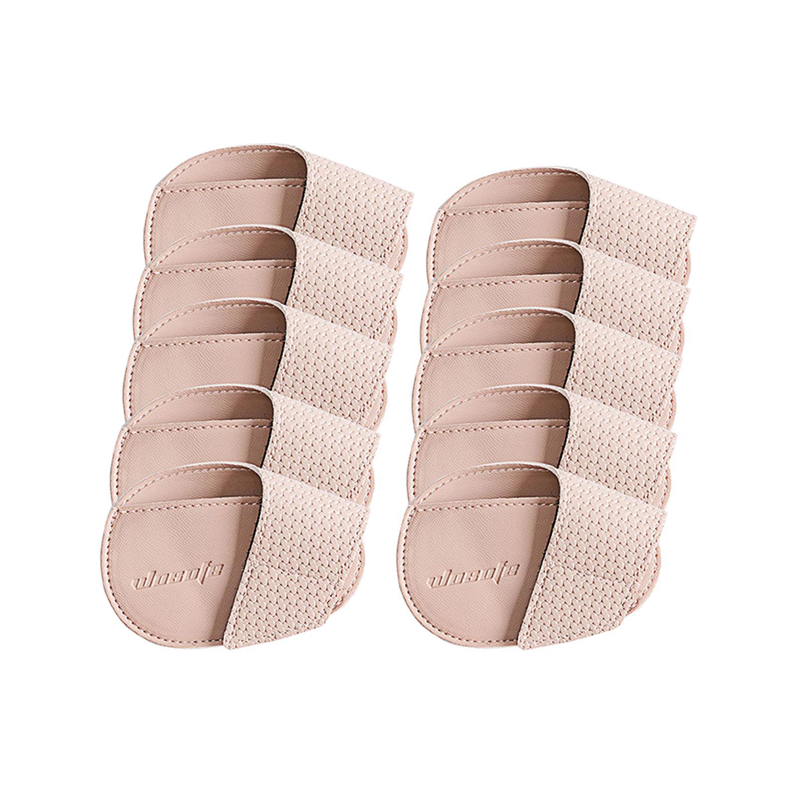 Golf Iron Head Covers Set Practical Protector PU Portable Durable Golf Head Covers for Golf Playing Travel Sportsman Outdoor Activities