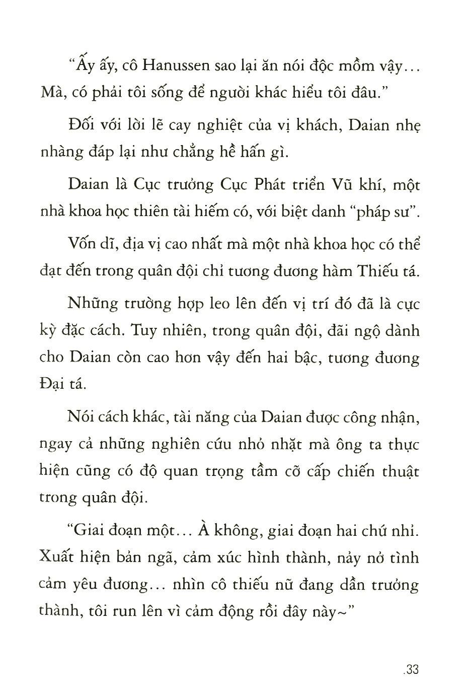 Chủ Tiệm Bánh Chiến Binh Và Cô Phục Vụ Người Máy