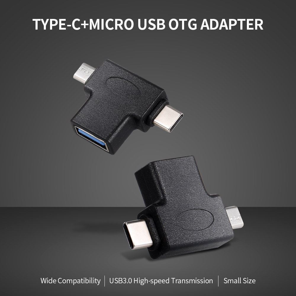 Type-C Micro USB OTG Adapter Micro USB Type-C to USB3.0 OTG Connector Type-C Micro USB Male to USB3.0 Female OTG Adapter