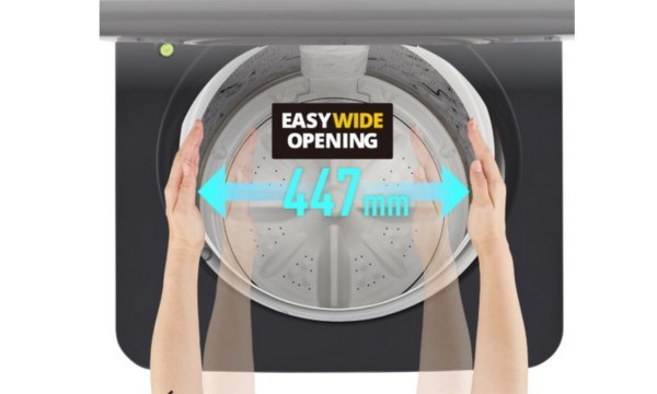 Máy giặt Panasonic Inverter 10.5 kg NA-FD10AR1BV - Lồng giặt mở rộng