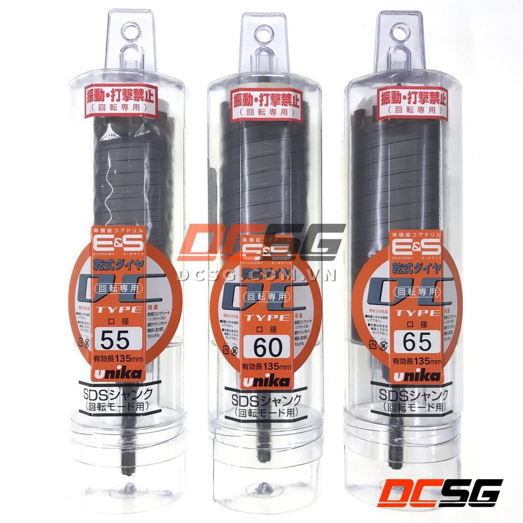 Mũi khoan rút lõi bê tông UNIKA ES-D55-60-65MM | DCSG