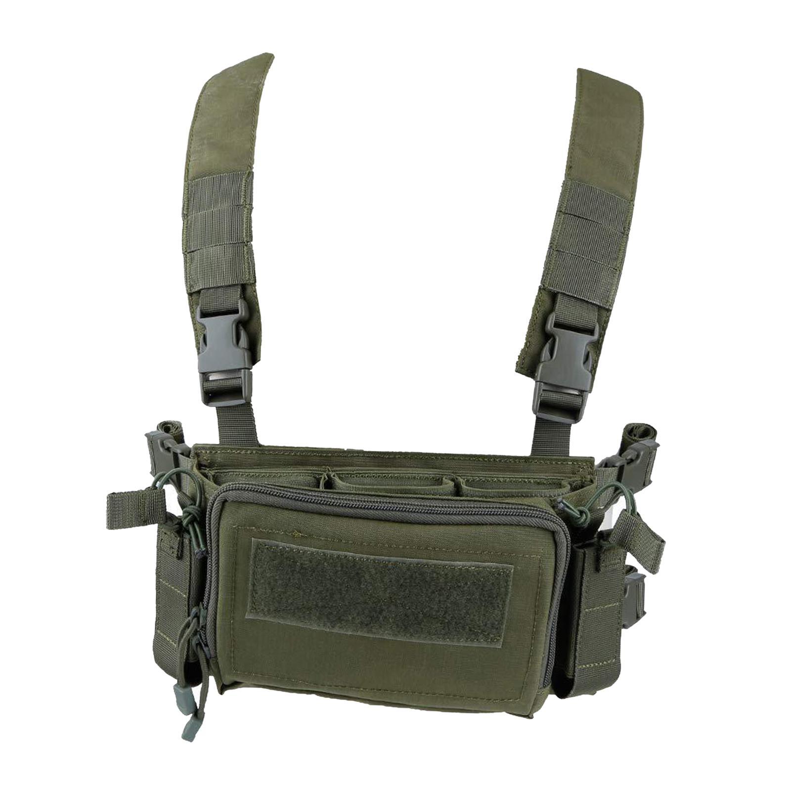 Vest with Pouch Molle Chest   Plate Carrier