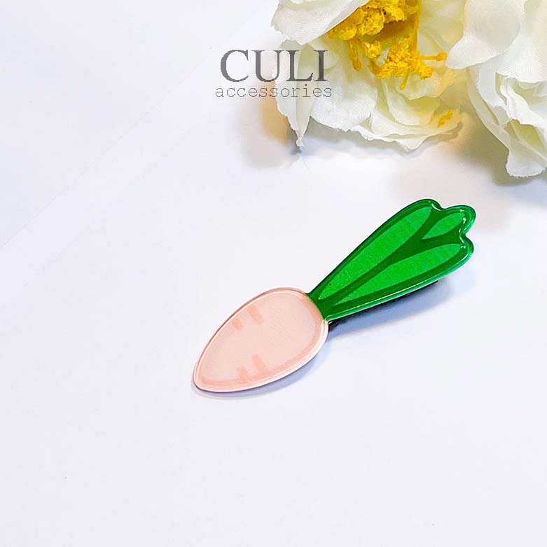 Kẹp mái trái cây ngộ nghĩnh, xinh xắn cho bé gái - Culi.accessories