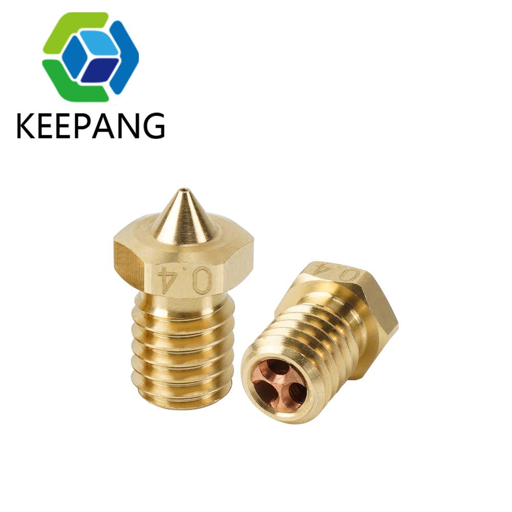 1PC Máy in 3D Vòi phun cho dây tóc 1.75mm E3DV6 CLONE CHT MOP MIP