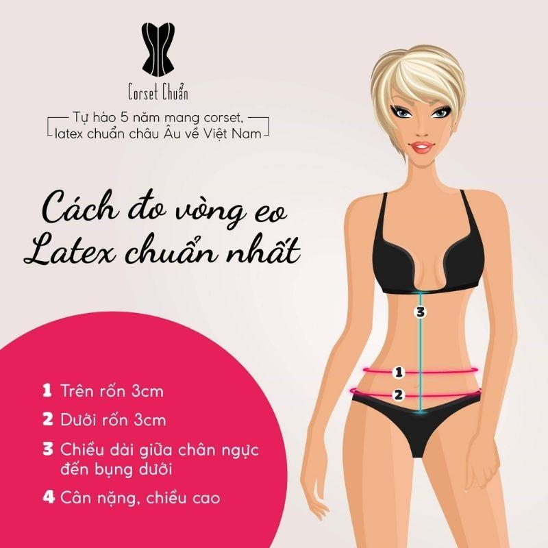 Đai nịt bụng Corset lưới Corset Chuẩn thắt dây phía sau siêu định hình eo màu đen