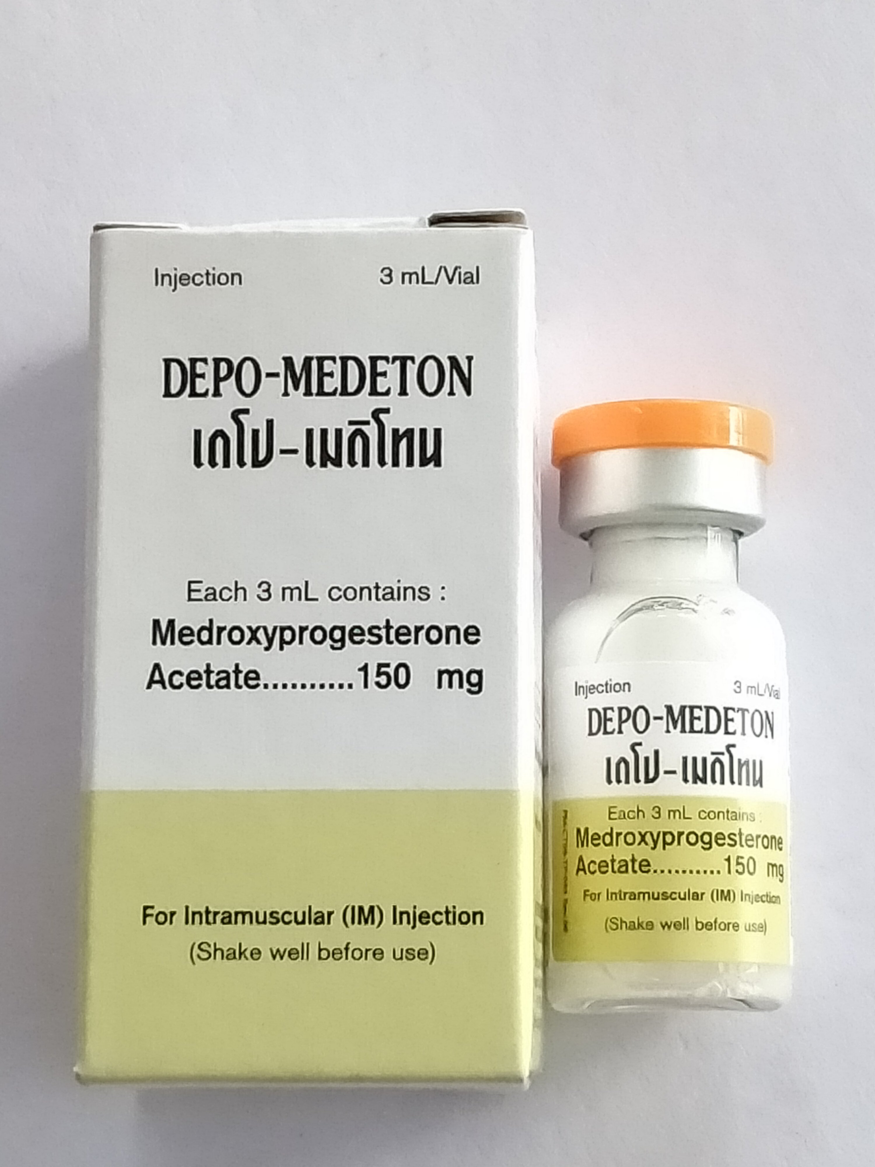 DEPO MEDETON 3ml (150mg) thuốc dung dịch tiêm ngừa thai, triệt sản cho chó mèo cái