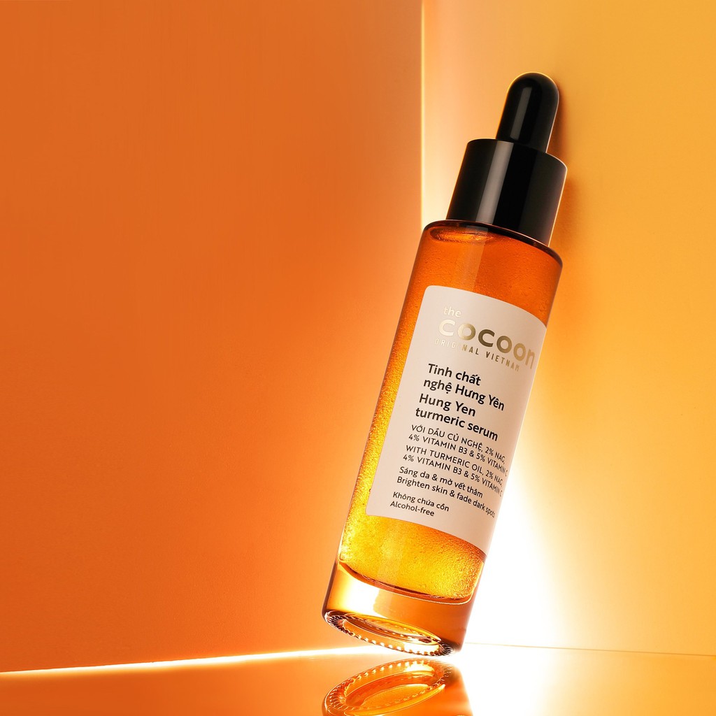 Tinh chất nghệ Hưng Yên Cocoon sáng da chuyên sâu & mờ vết thâm 30ml