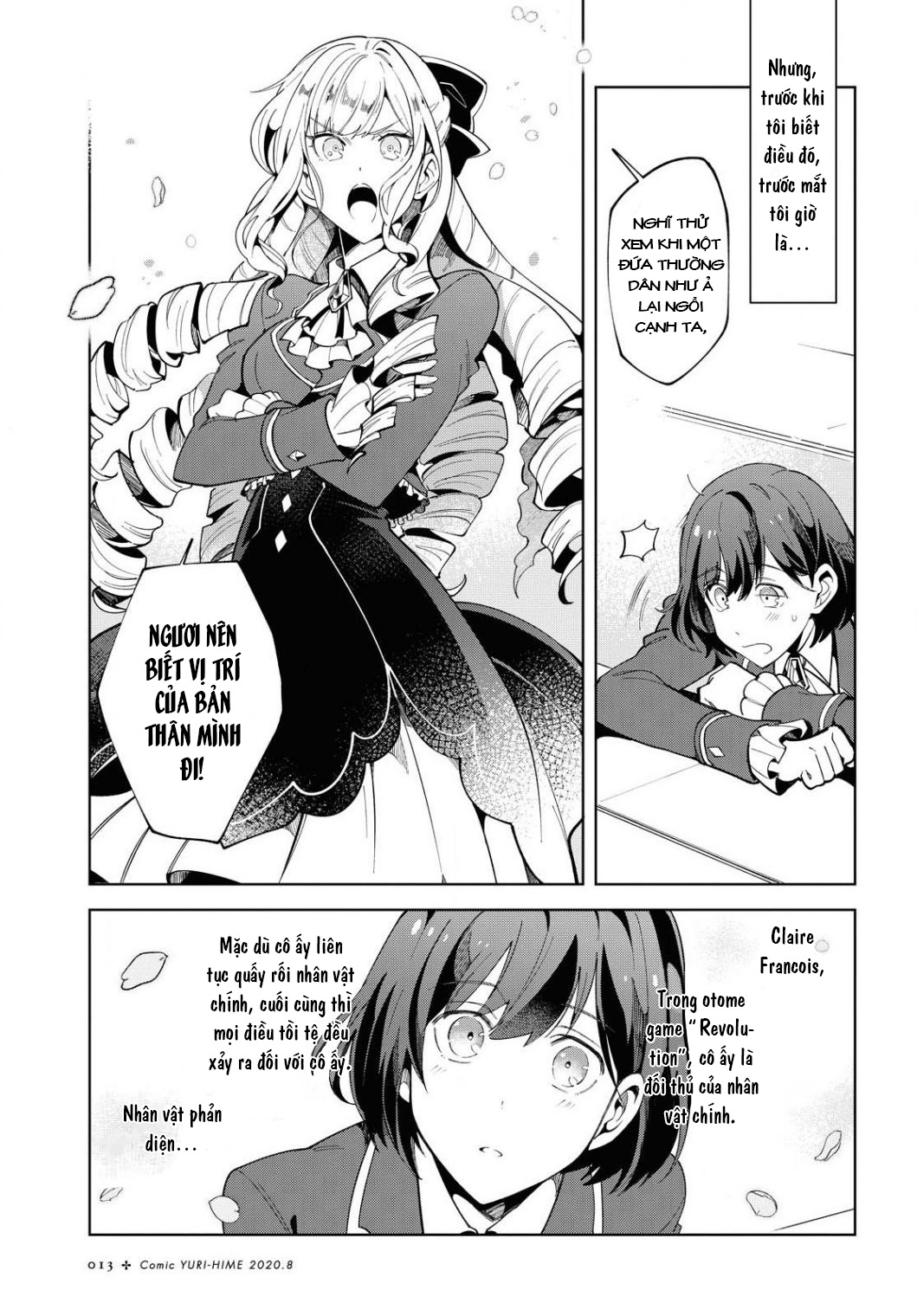 tôi rơi vào lưới tình với nàng phản diện chapter 1 6