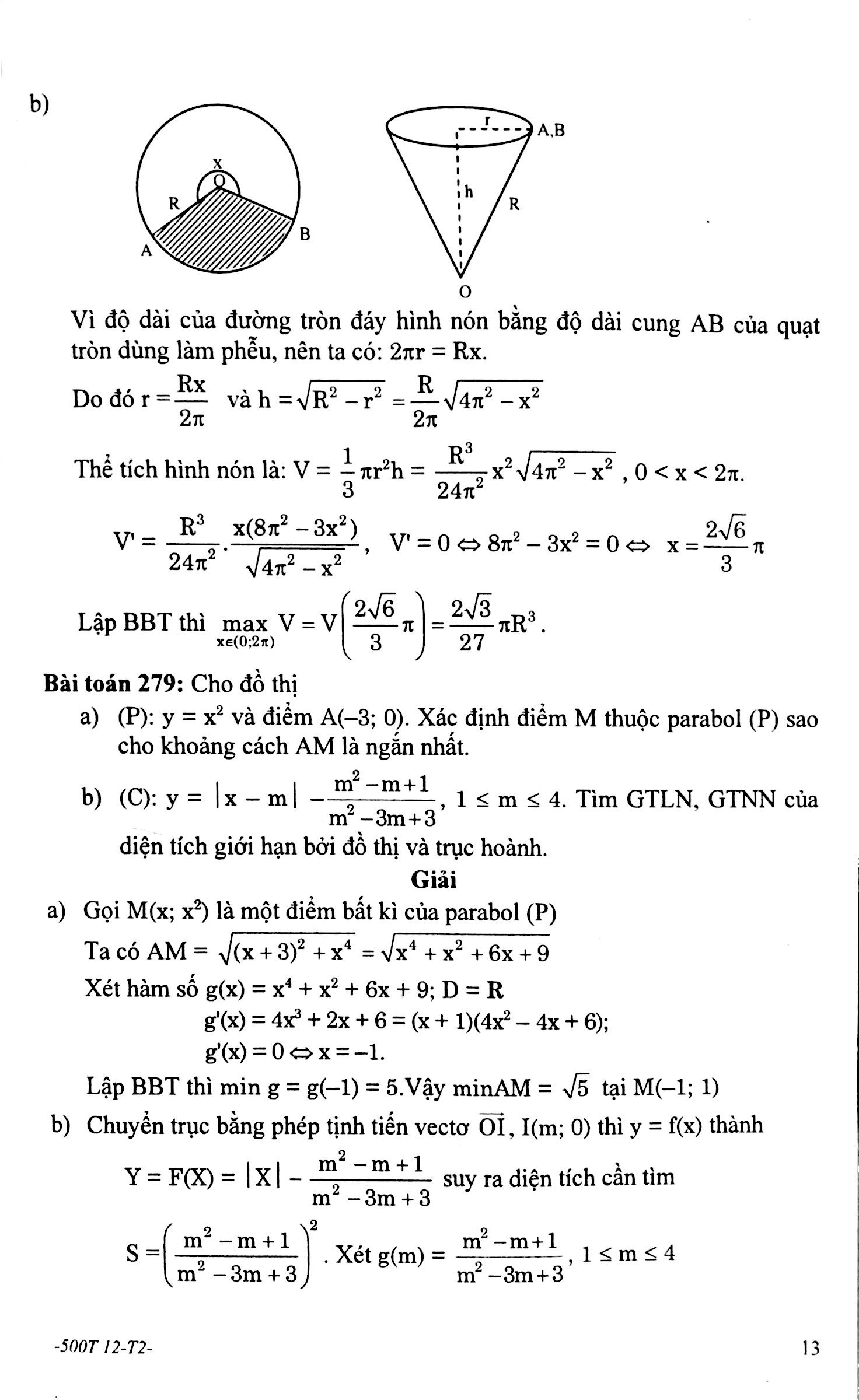 500 Bài Toán Chọn Lọc Giải Tích Hình Học 12 T2