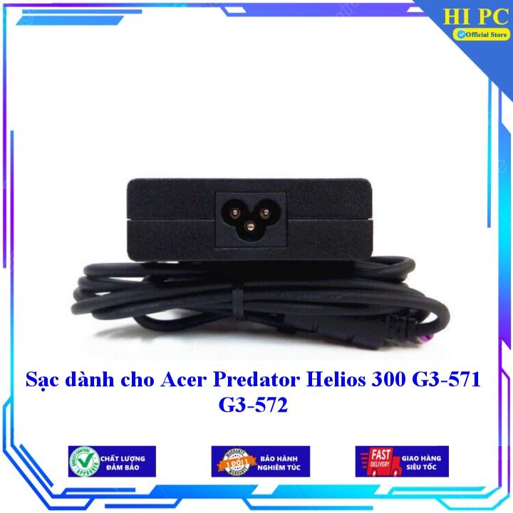 Sạc dành cho Acer Predator Helios 300 G3-571 G3-572 - Kèm Dây nguồn - Hàng Nhập Khẩu