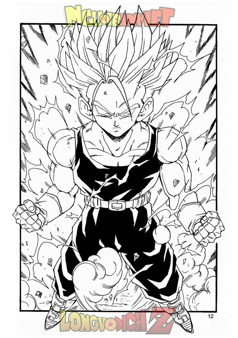 thế giới ngọc rồng - con trai frieza: ize chapter 8 13