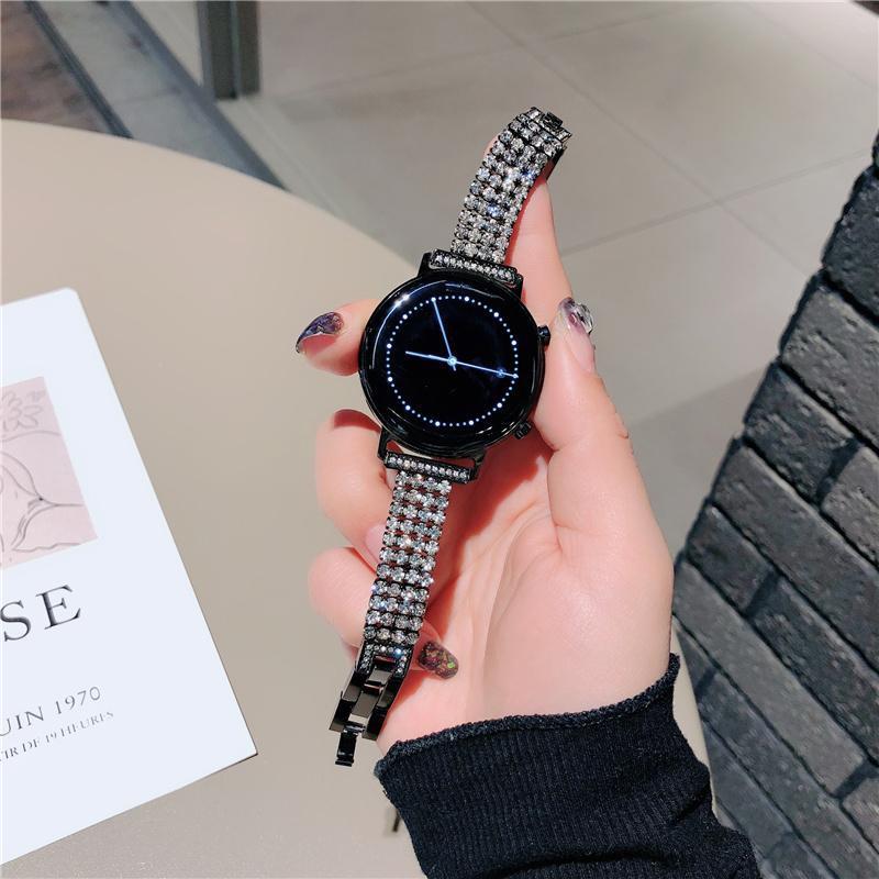 Phong cách mới nhất phù hợp với dây đeo Huawei GT2 pro kim cương kim cương Đồng hồ Samsung watch3 với dây đeo thay thế GT3 với phép thuật vinh quang