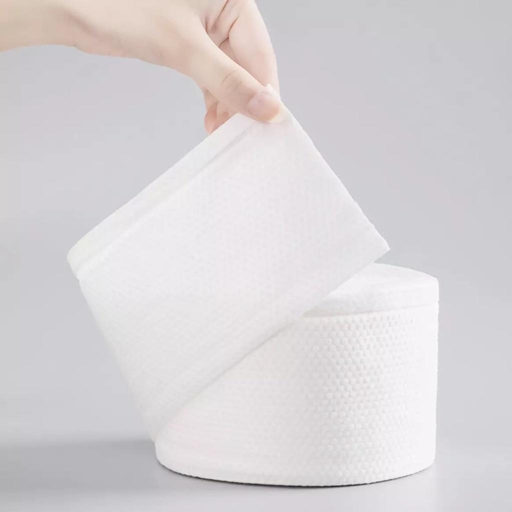 Khăn giấy lau mặt cotton ANIMERRY túi rút