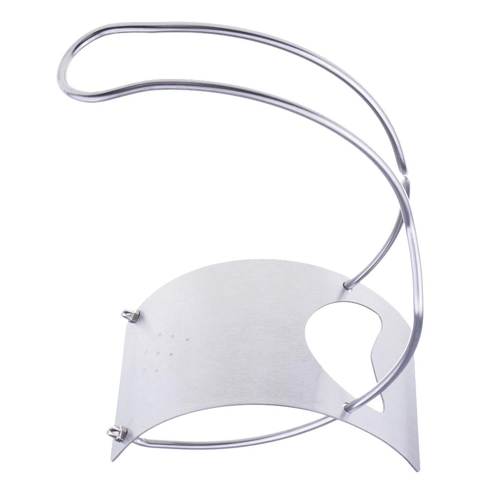 Stainless Steel Single Bottle Wine Rack Serving Wine Bottle Rack Display Stand for Home Decoration