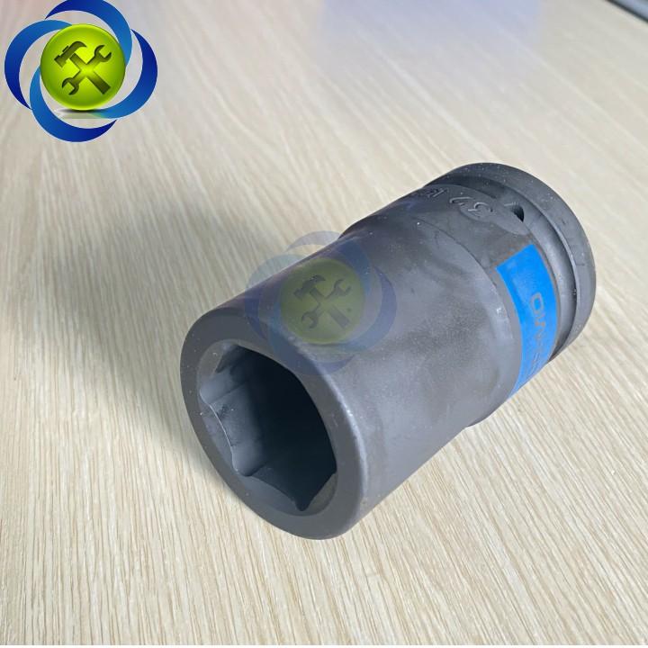 Tuýp 32mm 1 inch Kingtony 843532M loại ngắn 6 cạnh màu đen