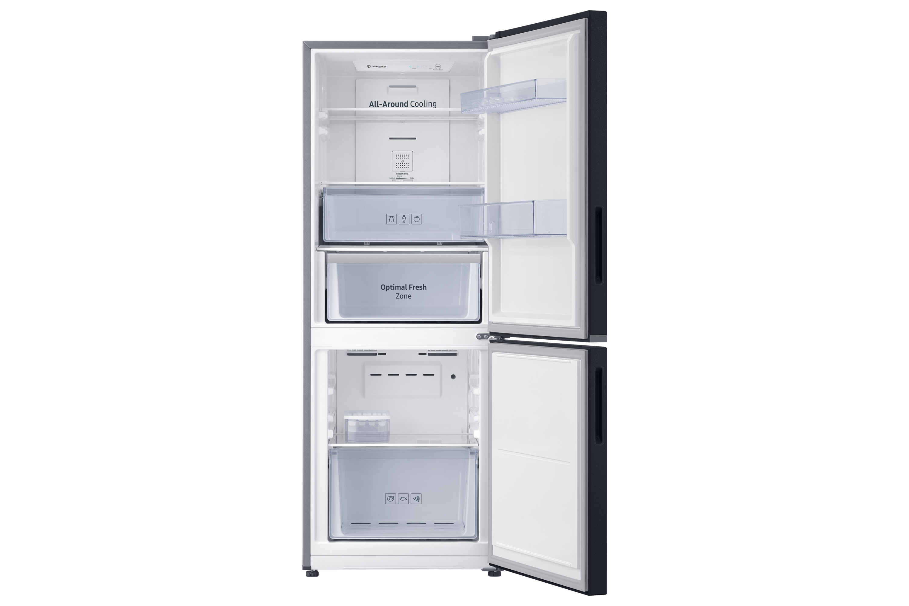 Tủ lạnh hai cửa Samsung Ngăn Đông Dưới 280L RB27N4010BU - Hàng chính hãng