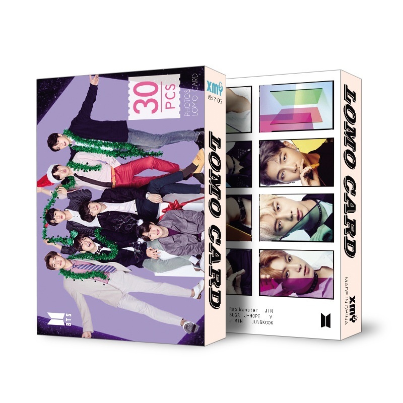 Bộ lomo card BTS mới