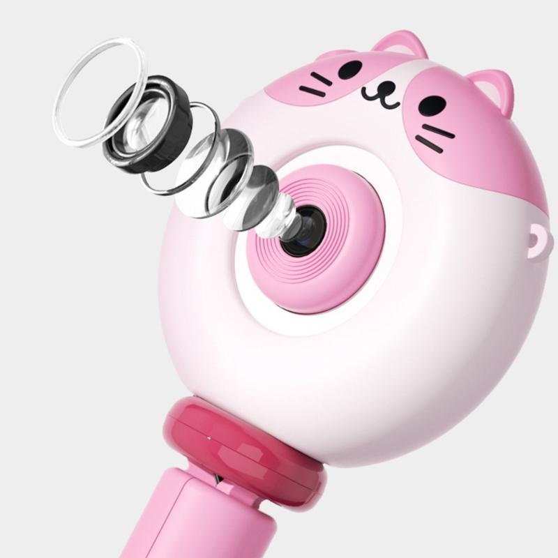 S8 Cartoon Camera Kid Máy ảnh kỹ thuật số Đồ chơi giáo dục Món quà Giáng sinh cho trẻ em Màu sắc: Y