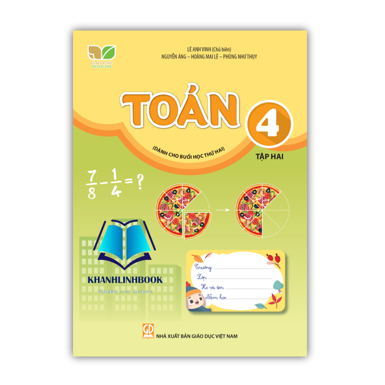 Sách - Toán 4 - Tập 1 (Dành cho buổi học thứ hai) (Kết nối tri thức với cuộc sống)