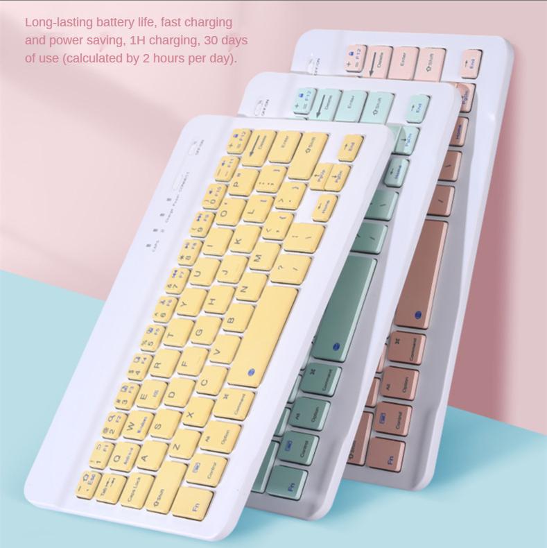 Bàn Phím Bluetooth Cho iPad Pro11 Mini Bluetooth Teclado Bàn Phím Và Chuột Không Dây Dành Cho Samsung Xiaomi Bàn Di Chuột iPad Bàn Phím