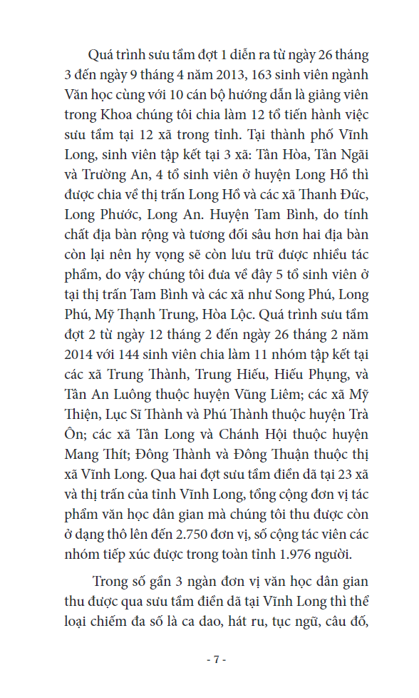 Văn Học Dân Gian Vĩnh Long T1