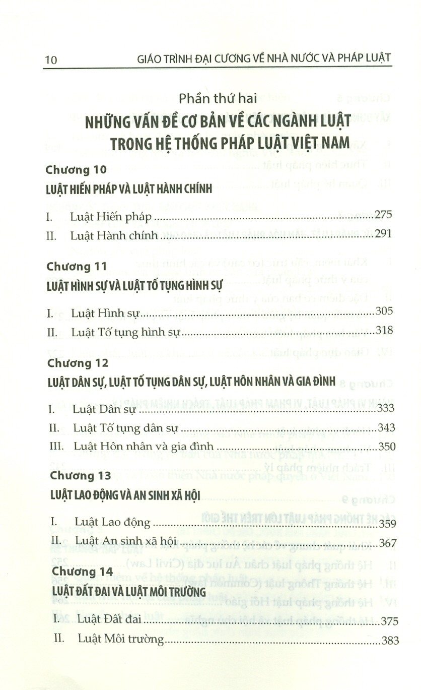 Sách - Giáo trình Đại cương về nhà nước và pháp luật (Tái bản lần thứ nhất)