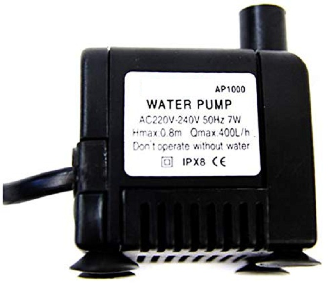 Bơm bể cá AP1000 6.5W Hmax 0.65m
