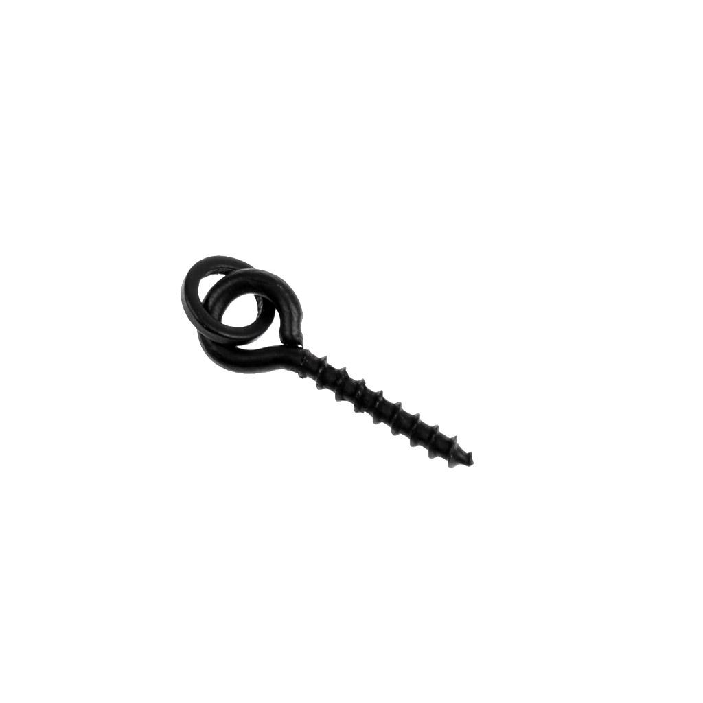 40Pcs Hook Stops Beads Carp Chod Rigs Threaded Boilie & 20pcs Bait Screws