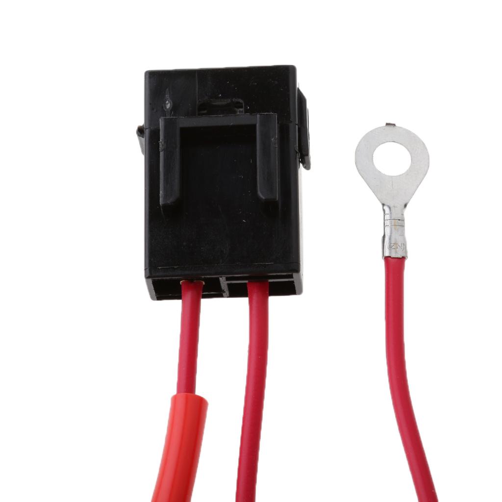 Xenon HID Conversion Kit Relay Wiring Harness H1 H3 H4 H7 H8 H9 H10 H11 H13 H16 9004 9005 9006 9140 9145 9012 5202 HB3 HB4
