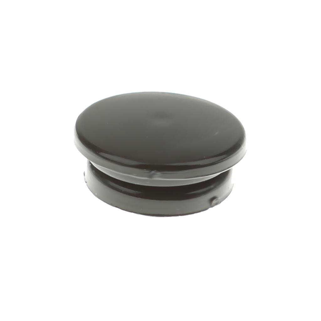 100 Sets T5 Resin Snap Buttons Fasteners Poppers 12.4MM Black