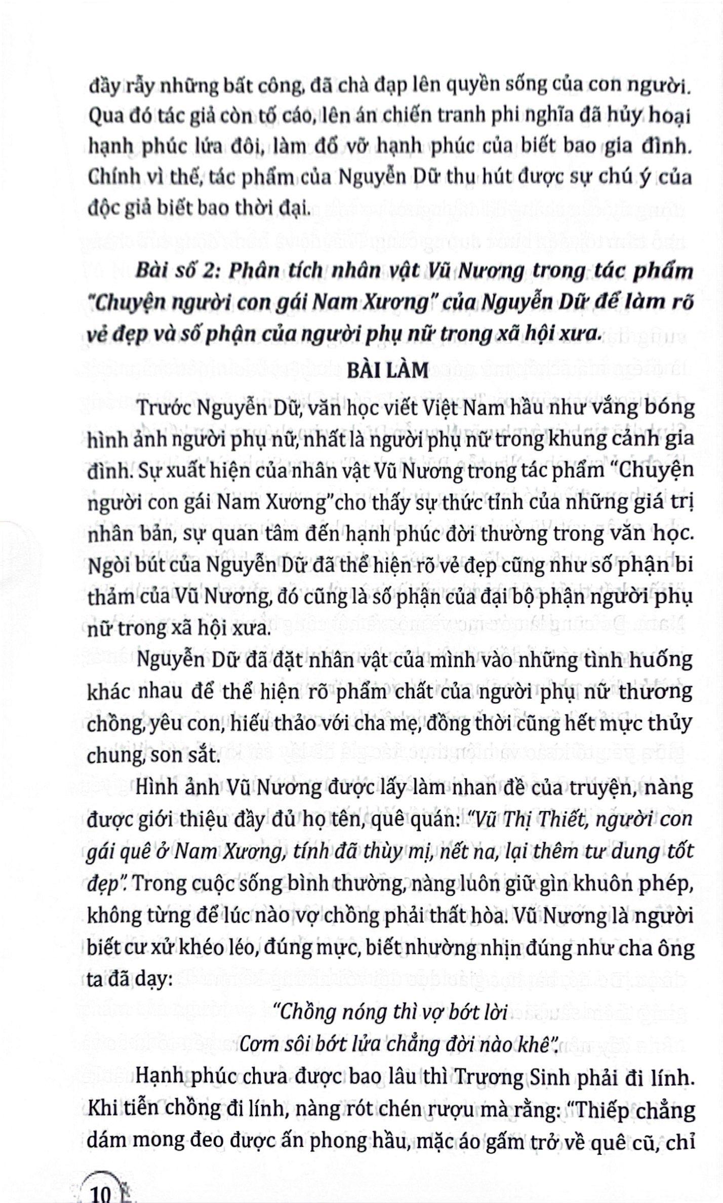 100 Bài Văn Mẫu Lớp 9