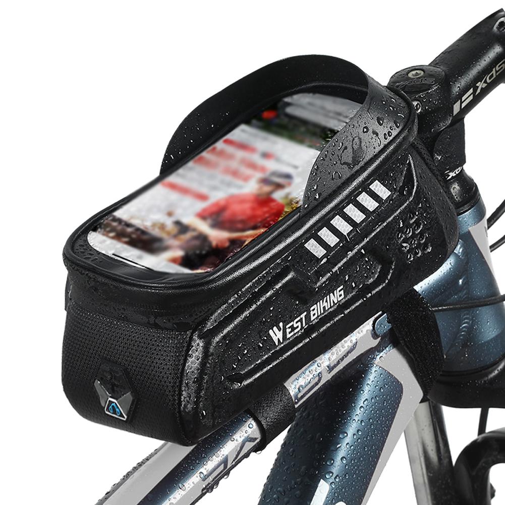 Túi đạp xe đạp WEST BIKING 1.8L Bike phía trước chống thấm Eva TPU