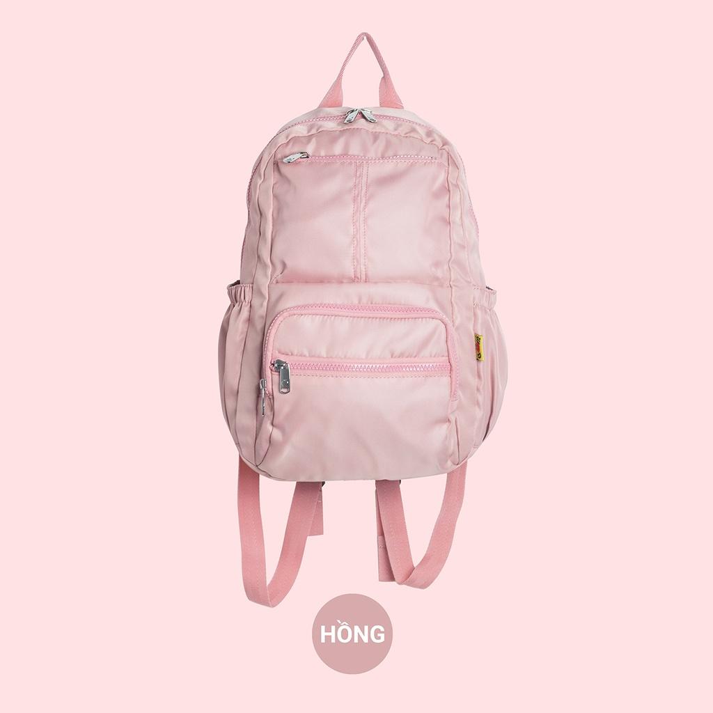 Balo thời trang đi chơi, đi làm học thêm với chất vải dù min siêu nhẹ và những gam màu pastel nhẹ nhàng - BOM