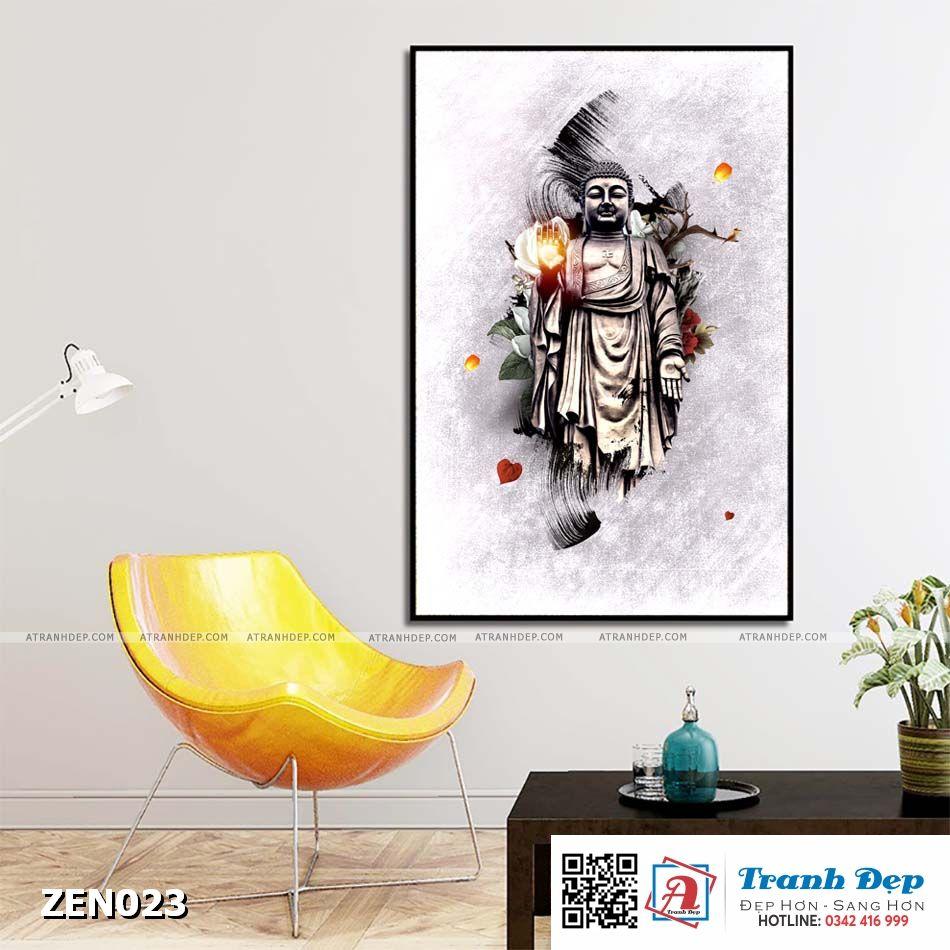 Tranh canvas trang trí cho không gian thiền - ZEN023