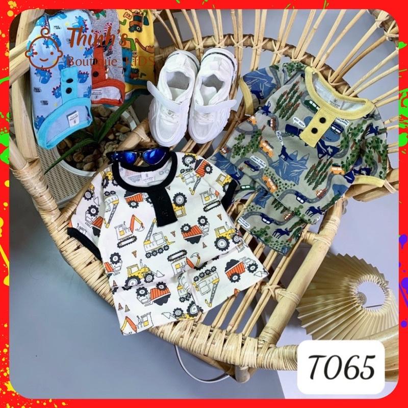 Set thun cho bé-Bộ thun cộc tay