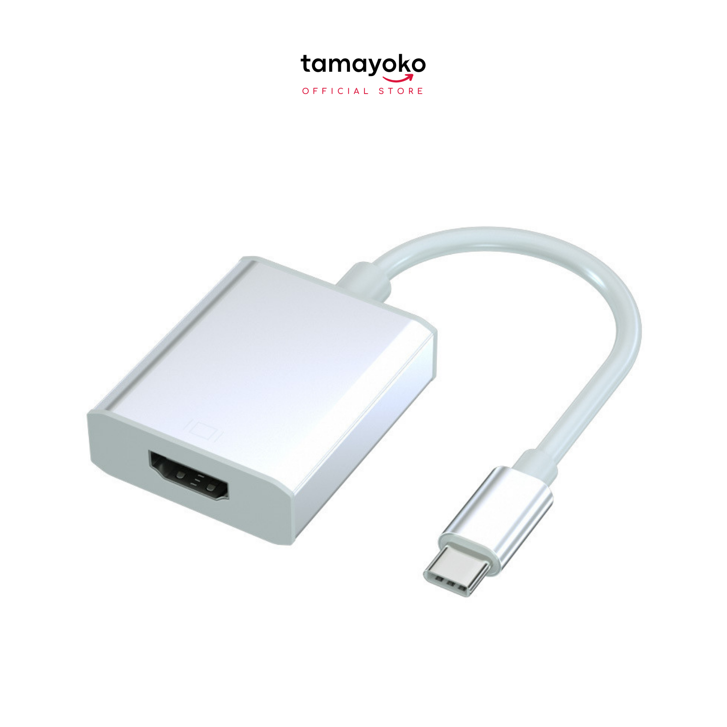 Hub Chuyển Đổi USB Type C to HDMI Độ Phân Giải 4K, 1080P Cho Tivi/Laptop/Playstation/PC - Hàng Chính Hãng Tamayoko