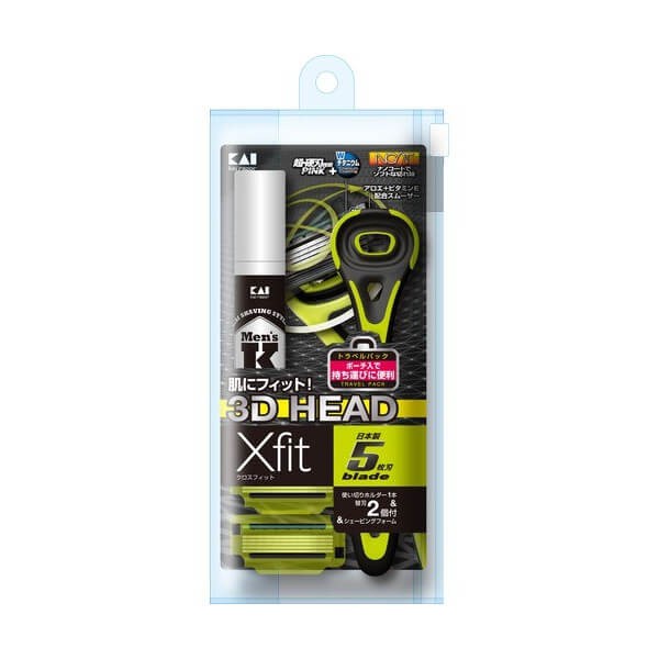 Dao Cạo Râu Thân Nhựa 5 Lưỡi Kép Kai Xfit 000GA0042 _