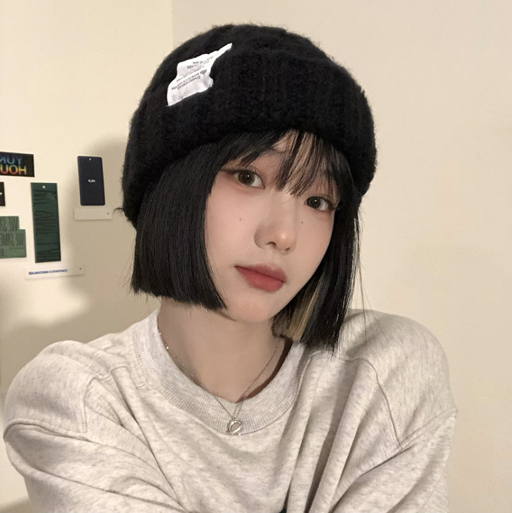 Mũ len nữ kiểu văn thừng Hàn Quốc cá tính đi chơi chụp ảnh chùm tai đẹp, nón beanie thời trang thu đông giá rẻ