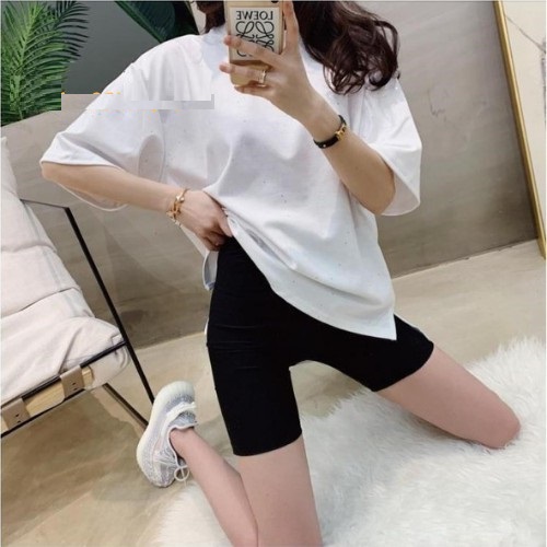 Quần đùi legging cuộn hồng ôm dáng, mix đồ siêu xinh, bao ngầu