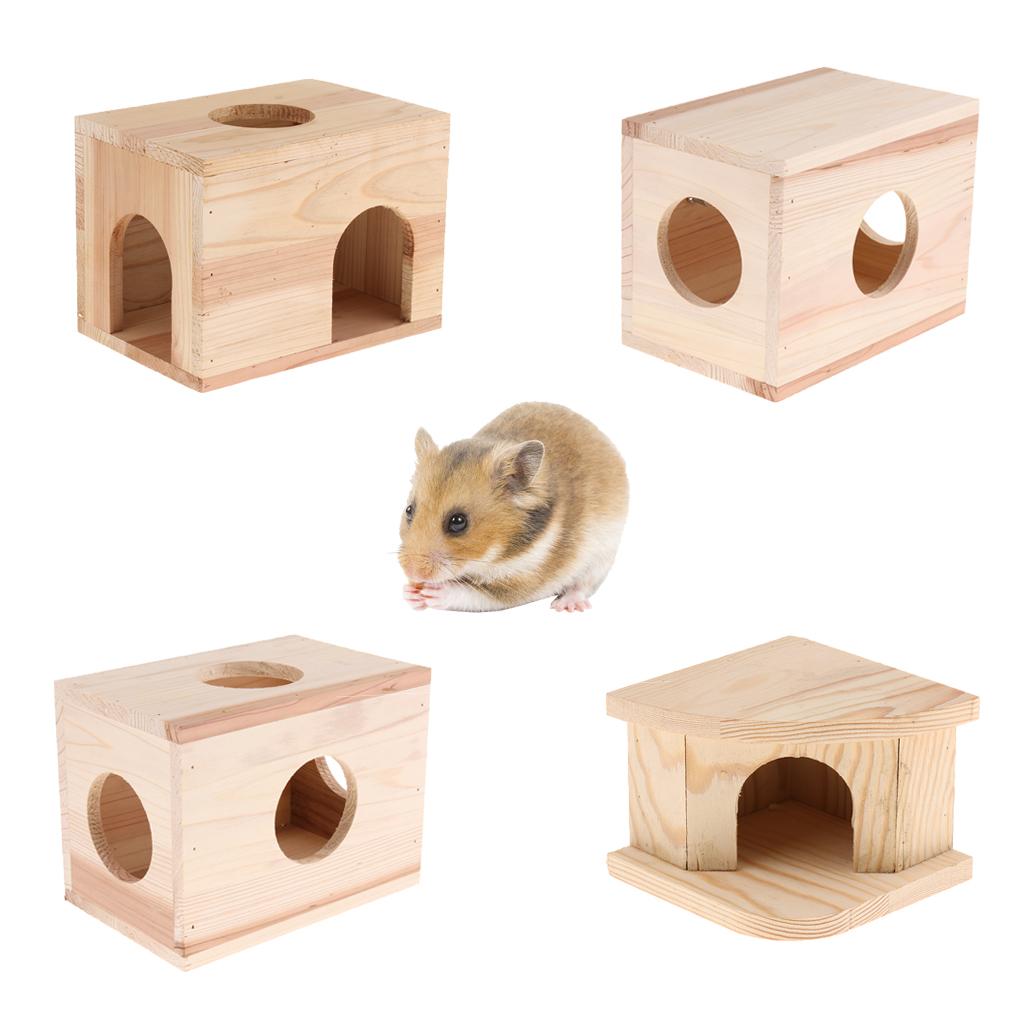 Small Animals Hut Toy Hamster, Gerbil Guinea Pig Beautiful House
