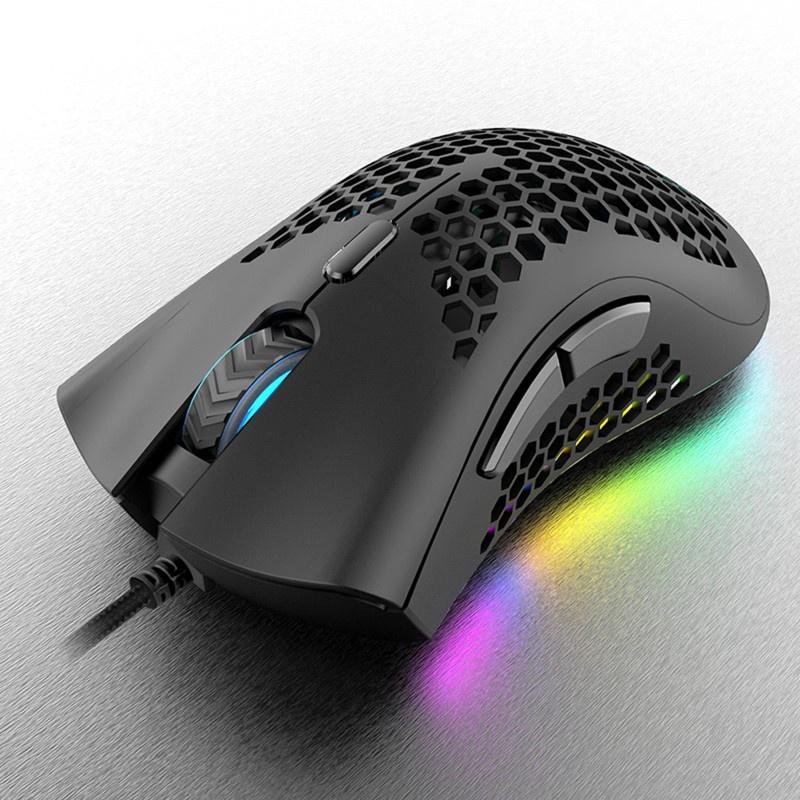 Chuột Chơi Game 7200dpi 6 Nút Bấm Có Đèn Led Rgb Cho Game Thủ