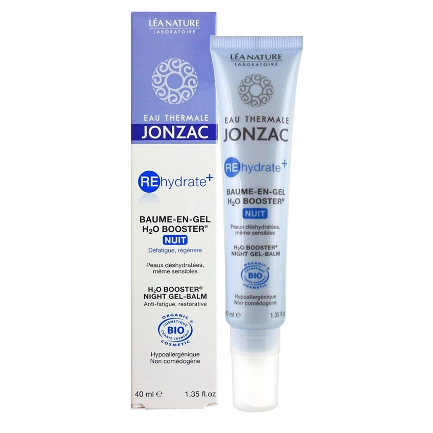 Kem dưỡng da tăng cường cấp nước ban đêm Eau Thermale Jonzac Rehydrate H2O Booster Night Gel Balm 40ml