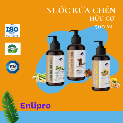 Ecocare - Nước rửa chén hữu cơ tinh dầu quế - 500ml