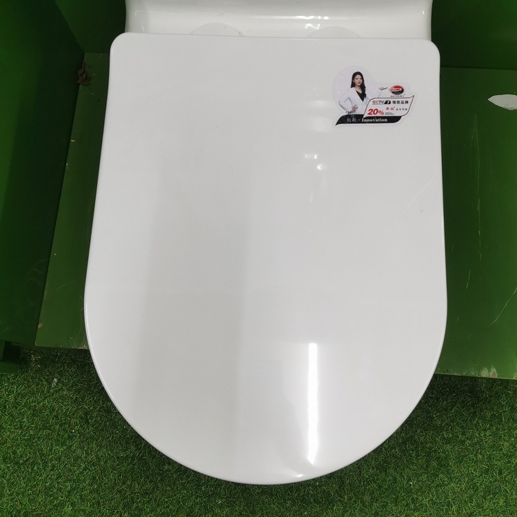 Nắp bồn cầu đóng êm nhựa trắng dày dặn, chịu lực, đầy đủ phụ kiện"