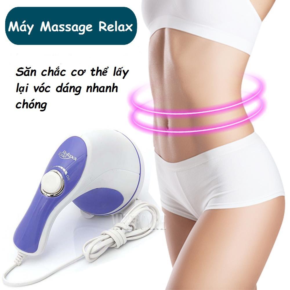 Máy massage cầm tay 5 đầu  Relax &amp; tone masage toàn thân