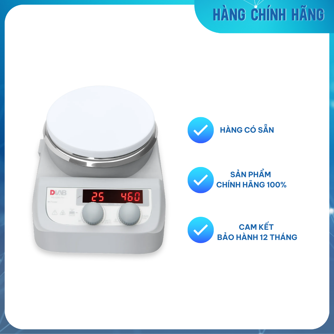 Máy Khuấy Từ Gia Nhiệt Dlab MS-H280-Pro | Tối đa 280 độ C