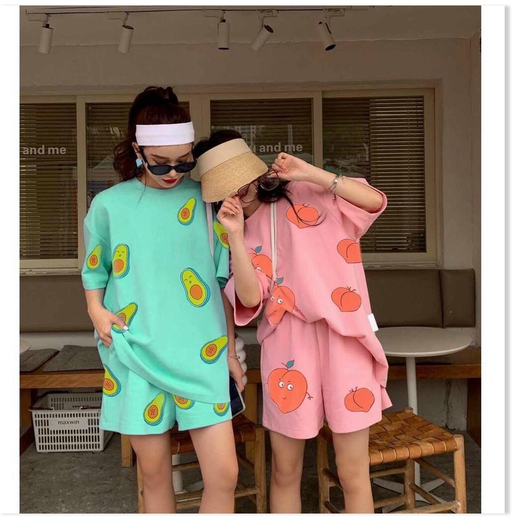 SET BỘ TRÁI BƠ CUTE,THIẾT KẾ HỌA TIẾT SIÊU NGẦU,CHẤT LIỆU VÃI THOÁNG MÁT THỜI TRANG KING STORE
